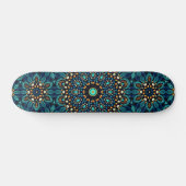 Abstrakte Mandala-Straßenkunst Skateboard (Horizontal)