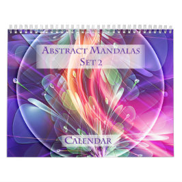 Abstrakte Mandalas Set 2 Kalender