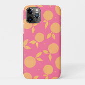 Abstrakte Mandarine rosa und gelb Case-Mate iPhone Hülle (Rückseite)