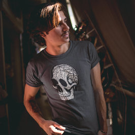 Abstrakte Mandelbrot Blütenschwarm T-Shirt