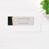 Abstrakte Marbella Gold Stud Ofensichtkarten (Schreibtisch)