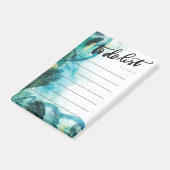 Abstrakte, markierte Markierung Post-it Klebezettel (angewinkelt)