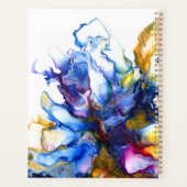 Abstrakte Marmor-Fluid-Kunst Planer (Rückseite)