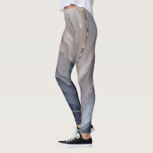 Abstrakte Marmor-Frauen-Leggings – Bequeme Legging