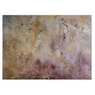 Abstrakte Marmor- und Quarzkristall Beschaffenheit Schneidebrett