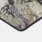 Abstrakte Marmorfarben Pazifischer Ozean Treibholz Schreibtischunterlage (Ecke)