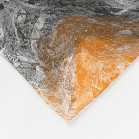 Abstrakte Marmorflüssigkeitskunst Fleecedecke (Ecke)