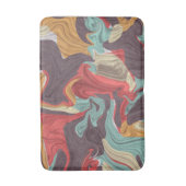 Abstrakte Marmorillustrierung farbenfroh Badematte (Vorderseite Vertikal)