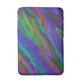 Abstrakte Marmorillustrierung Farblich Niedlich Badematte (Vorderseite Vertikal)