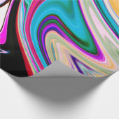 Abstrakte Marmorsteinstruktur Geschenkpapier (Ecke)