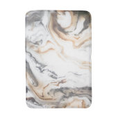 Abstrakte Marmortextur Badematte (Vorderseite Vertikal)
