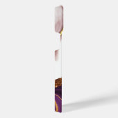 Abstrakte Marmortextur iPhone Hülle (Rechte Seite)