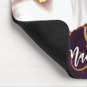 Abstrakte Marmortextur Mousepad (Ecke)