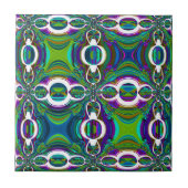 Abstrakte marokkanische Entwurfs-Fliese Fliese (Vorderseite)