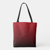 abstrakte Marsala-Maroon-Monogramme in Grau-Bordea Tasche (Rückseite)