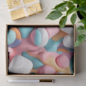 Abstrakte Marshmallows Seidenpapier (Geschenk)