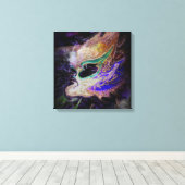 Abstrakte Maskerade Leinwand Wandkunst (Insitu (Holzboden))