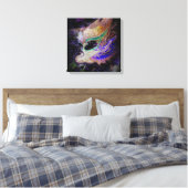 Abstrakte Maskerade Leinwand Wandkunst (Insitu (Schlafzimmer))