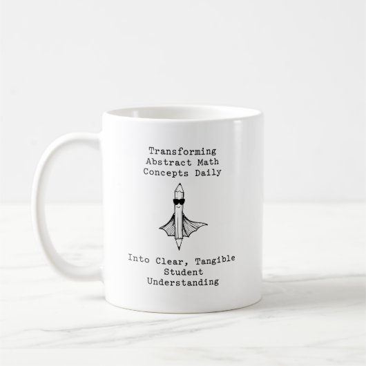 Abstrakte Mathematik verständlich machen: Schülerv Kaffeetasse (Links)