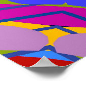 Abstrakte Matisse-Stilformen Poster (Ecke)