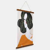 Abstrakte Mauer Kunstdruckerei Rustikal Wandteppich Mit Holzrahmen (Gewinkelt)
