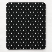 Abstrakte Maus-Pad in Schwarzweiß-Klassik Mousepad (Vorne)