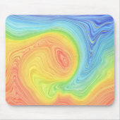 Abstrakte Maus-Pad mit flüssigem Swirl Mousepad (Vorne)