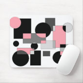 abstrakte Mausunterlage Mousepad (Mit Mouse)