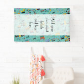 Abstrakte maya-alte Gesichter Muster 1 Banner (Insitu)