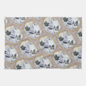 Abstrakte Méallions Geschirrtuch (Horizontal)