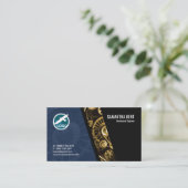 Abstrakte mechanische visitenkarte (Stehend Vorderseite)