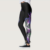 Abstrakte Medienkunst Leggings (Links)