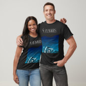 Abstrakte Meereslandschaft T-Shirt (Unisex)