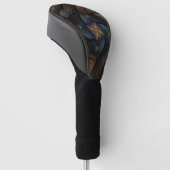 Abstrakte Meeresmuscheln Golf Headcover (angewinkelt)