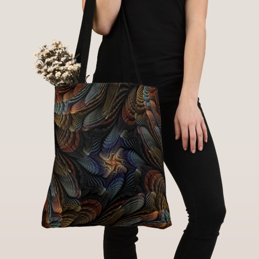 Abstrakte Meeresmuscheln Tasche (Von Nahem)