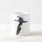 Abstrakte Meeresvögel Kaffeetasse (Mittel)