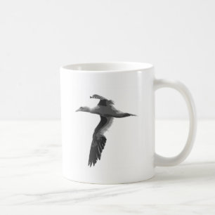 Abstrakte Meeresvögel Kaffeetasse