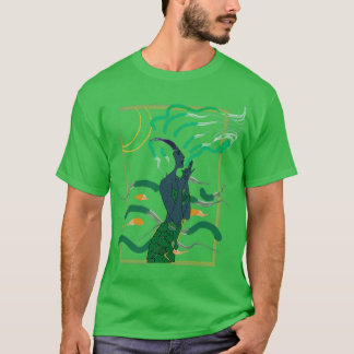 Abstrakte Meerjungfrau WasserfarbenMeerjungfrau T-Shirt