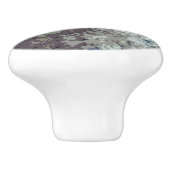 Abstrakte mehrfarbige Fotografie Keramikknauf (Seitenansicht)