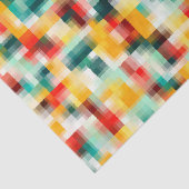 Abstrakte mehrfarbige Malerei Seidenpapier (Ausschnitt)