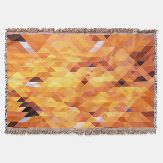 Abstrakte mehrfarbige, niedrige Poly-Mosaike. Decke (Vorderseite)
