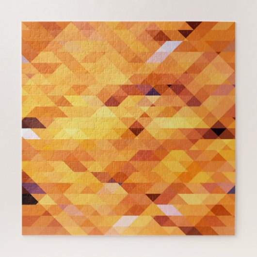 Abstrakte mehrfarbige, niedrige Poly-Mosaike. Puzzle (Vertikal)