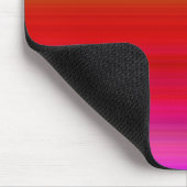 Abstrakte mehrfarbige Streifen Mousepad (Ecke)