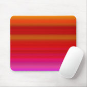 Abstrakte mehrfarbige Streifen Mousepad (Mit Mouse)