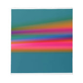 abstrakte mehrfarbige Textur Notizblock (Vorderseite)