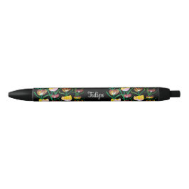 Abstrakte mehrfarbige Tulpen Kugelschreiber