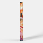 Abstrakte mehrfarbige Wirbel Case-Mate iPhone Hülle (Rückseite / Rechts)