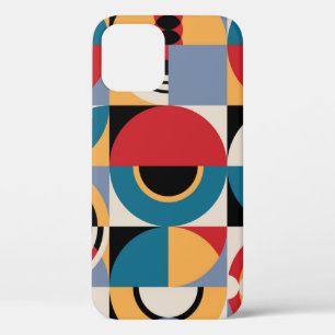 Abstrakte Memphis: Geometrischer Vintager Stil. Case-Mate iPhone Hülle