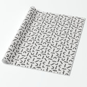 Abstrakte Memphis-Wellen und -Formen Geschenkpapier (Ungerollt)