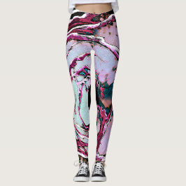Abstrakte Merkur-Art-Leggings Leggings